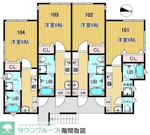 仮)六浦南4丁目新築アパートの物件間取画像